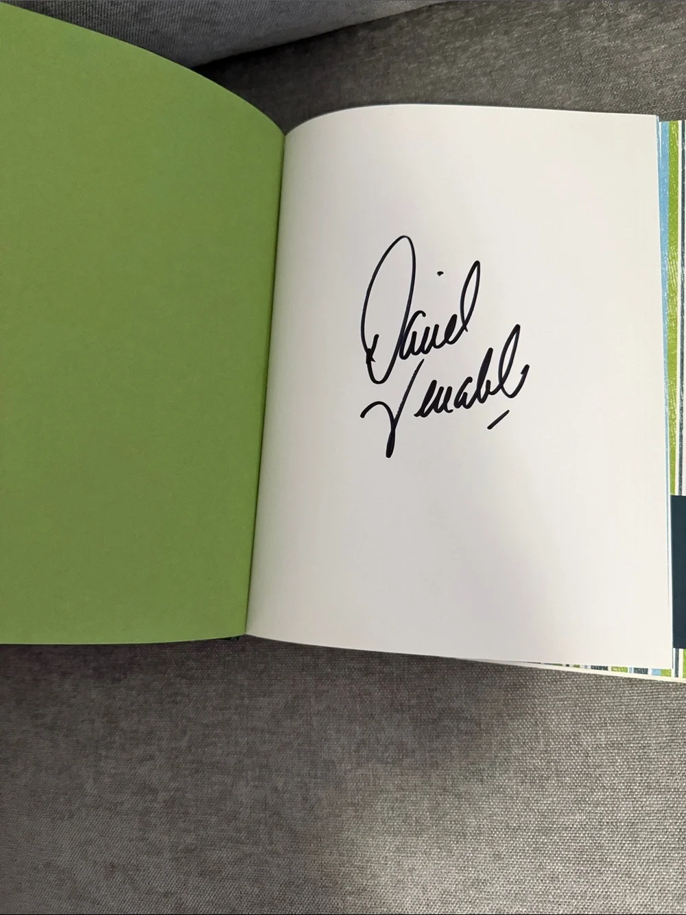 Signed, In the Kitchen with David  signed by David Venable Comfort Foods